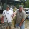 Ron Pearce and Tiger Sewell with a nice stringer including the 3rd largest fish of the touney at 6.4 pounds.