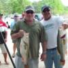 Bill Henderson and Tom Hamlin with the kicker fish that gave them the money.